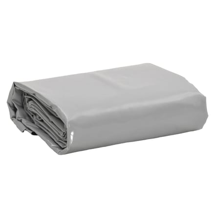 vidaXL - Dekzeil - 650 - g/m² - 3x3 - m - grijs