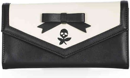 Banned - Nevermore Dames portemonnee - Zwart