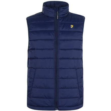Farah Heren Dover gewatteerd vest (Yale Blauw)
