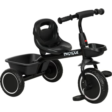 AIYAPLAY-Kinderdriewieler-PP-80x48x63cm-Zwart