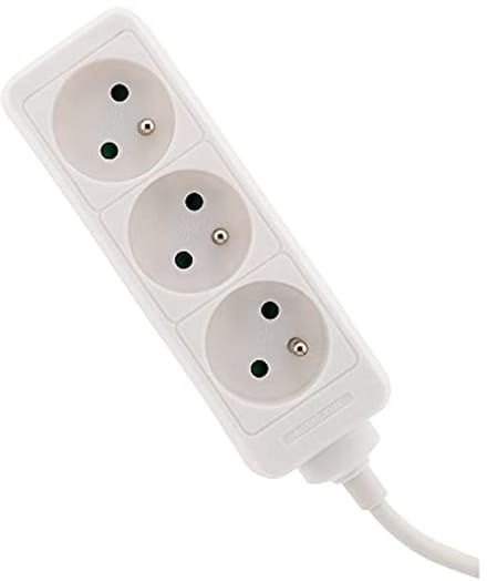 Schuko-verlengsnoer 16A - 40m - Oranje