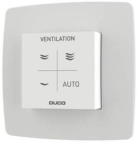 Duco bedieningsschakelaar wit - RF - bedraad - 0000-4602