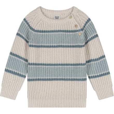 Sweet Petit peuter trui Calle Soft Ecru Melange 92 heren
