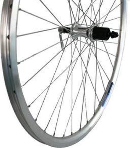 Roland achterwiel 28 uitval cass 8v Alu V-profil zilver