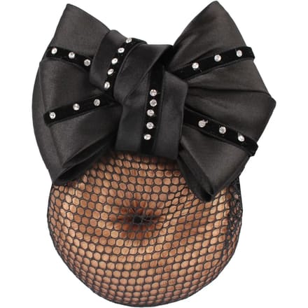 Horka Haarnetje Papillon Strass - Zwart