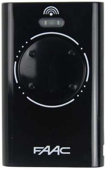 Faac XT4 868 SLH 4-kanaals handzender zwart