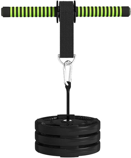 Arm Krachttraining Bar - Spier Trainer - Arm Spieren Trainen - Stevig Staal - 39 cm - Groen