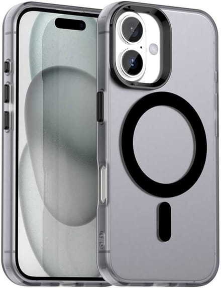 Techsuit CandyCase MagSafe - Hoesje - iPhone 17 - Zwart - MagSafe