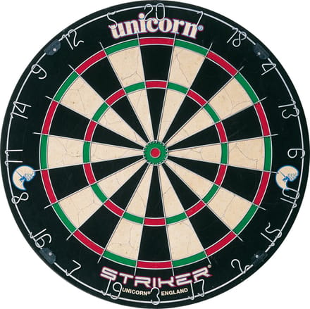 Unicorn Striker Dartbord – Officieel Formaat – Inclusief Briste Board Bracket