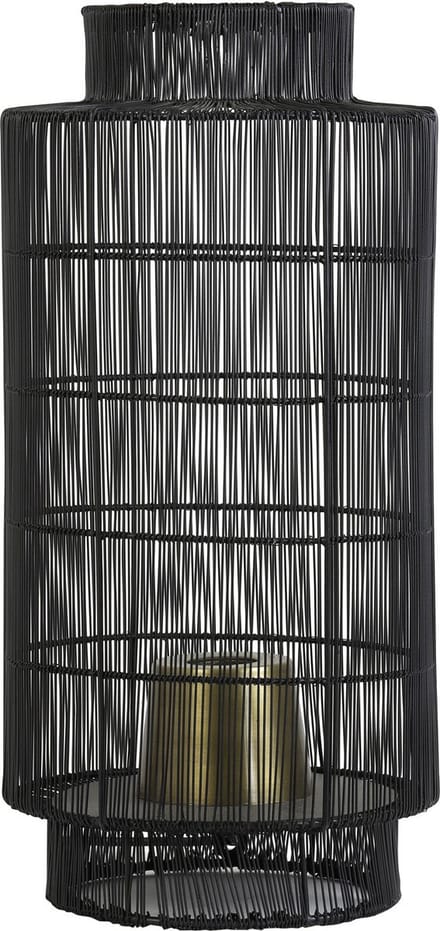 Light & Living Tafellamp Gruaro - Zwart - Ø24cm - Modern