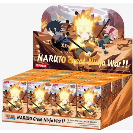 POP MART NARUTO Ninkai Taisen Serie Figuren Blind Box