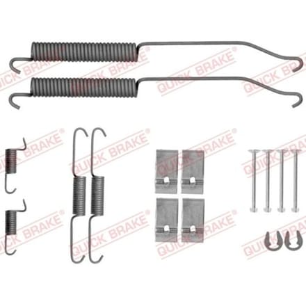 Toebehorenset, remschoenen QUICK BRAKE 105-0036