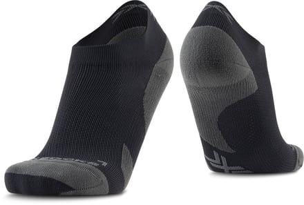 X-Socks Run Discover Low Cut Hardloopsokken Zwart/Antraciet 39-41