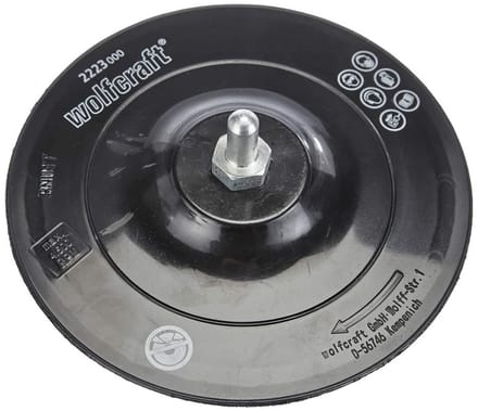 wolfcraft - Steunschijf voor Boormachine Ø 125 mm - 2223000
