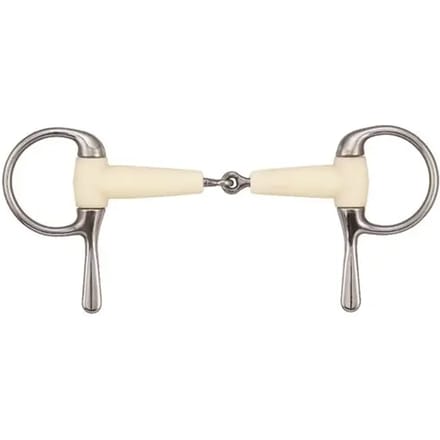 Halfnaaldbit voor enkelgebroken paarden Soyo Happy mouth