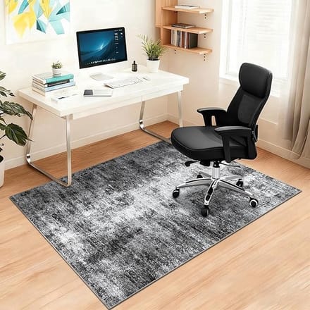 Antislip bureaustoelmat voor harde vloeren, abstract design, 120 x 150 cm
