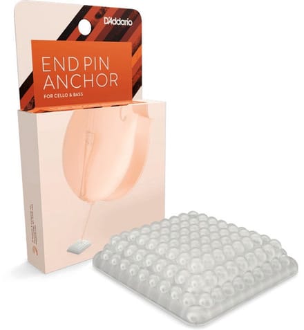 D'Addario Endpin Anchor Clear pinhouder voor cello en contrabas