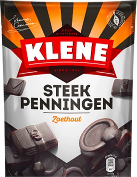 Klene - Zoethout Drop Steekpenningen - 8 zakken
