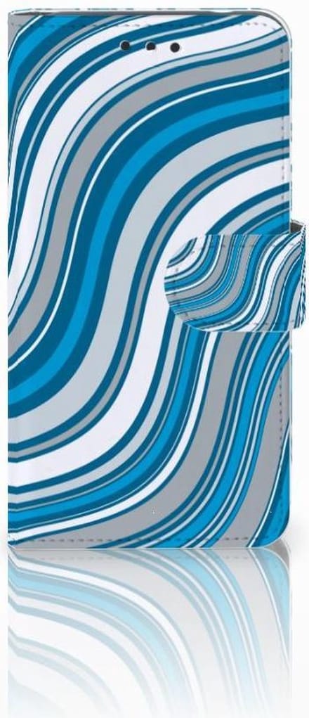 Nokia 2 Telefoon Hoesje Waves Blue