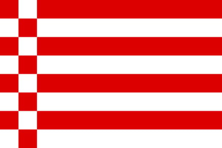 Vlag Vrije Hanzestad Bremen 100x150cm