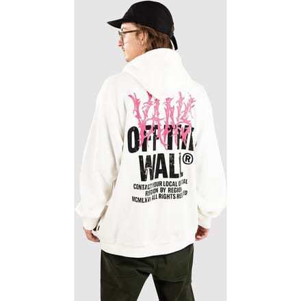Vans Metal Wall Full Zip Hoodie wit