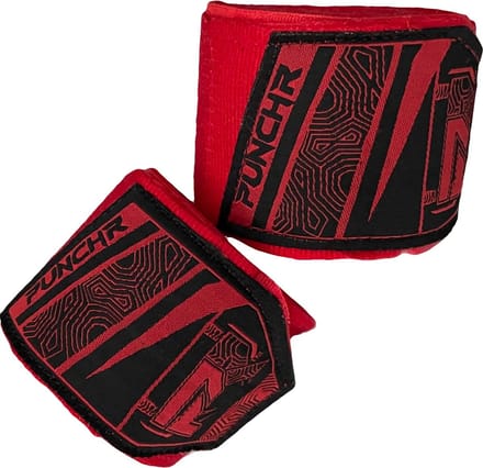 PunchR™ Boks- Handbandages 400 cm Rood