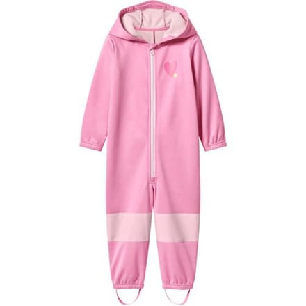 LUPILU Kinder softshelloverall voor modder en buitenspelen (Roze, 74/80)