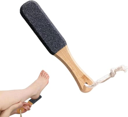 Voetvijl - Voetschrobber pedicure-tool - Eelt Verwijderen - Dubbelzijdig - 22 cm - Niet gespecificeerd
