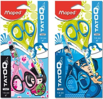 Maped schaar Tatoo Child blister met 2 stuks