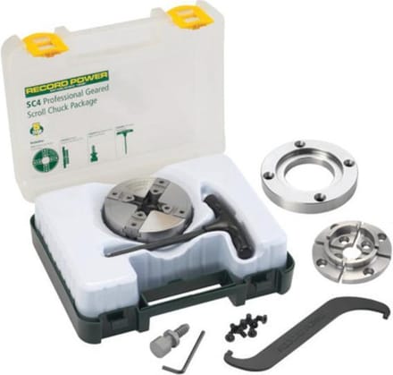 Record Power 62063 SC4 chuck zonder adaptor