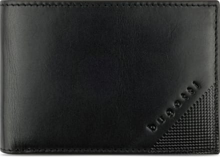 Bugatti Nobile Portemonnee RFID-bescherming Leer 10.5 cm - Jongens - Horizontaal - schwarz