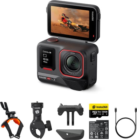 Insta360 Ace Pro 2 - Motorcycle combo - Bundel met accessoires