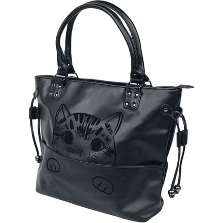 Banned - Gothic Handtas - Delicatty - voor Vrouwen - zwart