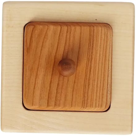Vormenpuzzel driehoek. vierkant. cirkel Wooden Story