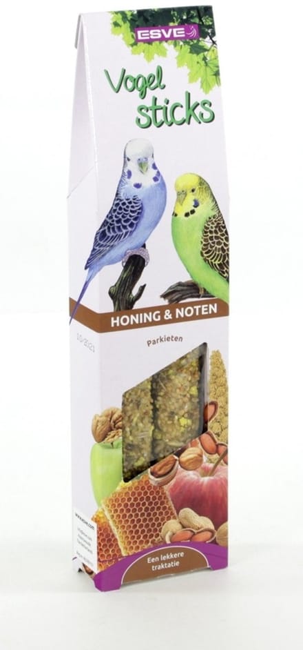 ESVE STICK PARKIET HON&NOTEN 2 ST