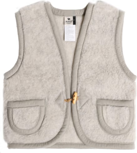 Alwero bodywarmer Alpen Junior Lichtgrijs 80-86