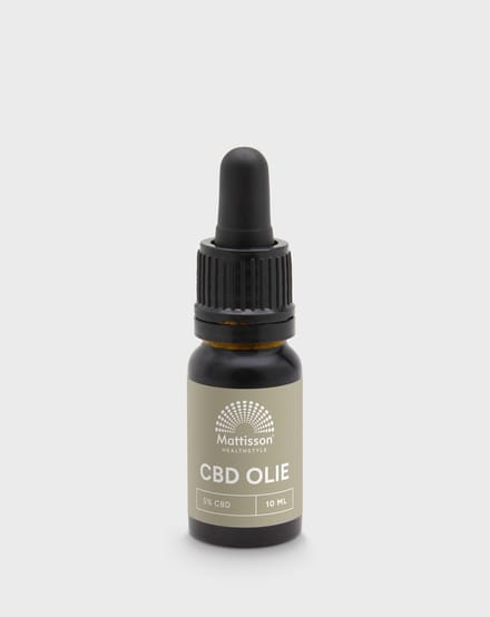 Mattisson - CBD Olie 5,0% - Cannabidiol (CBD) - In Nederland Gekweekt - Supplement - 10 ml
