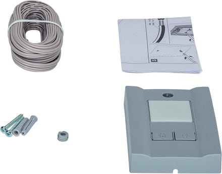 Interne drukknop voor garagedeur en poortmotor