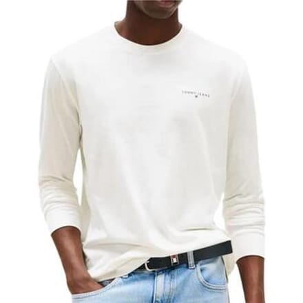 T-shirt Tommy Hilfiger Slim Linear Chest Logo Longsleeve Hommes