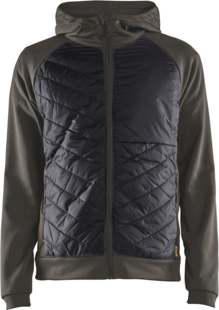 Blaklader Hybride sweater 3463-2526 - Groen/Zwart - M