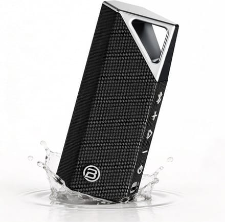 Bluetooth Speaker - Draagbare Speaker - Muziek Luisteren - Hi-Res Audio - 21.8 cm - Grijs