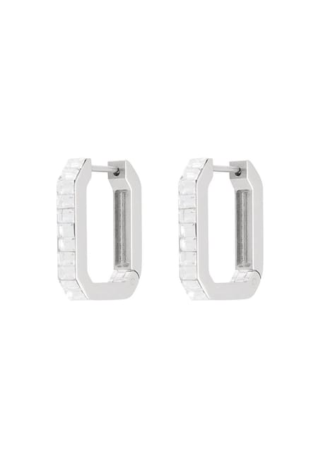 Yehwang- Zilveren oorbellen - Stainless Steel - Quya