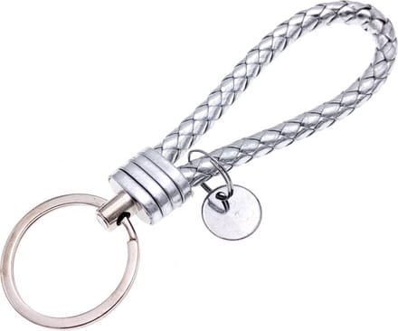 New Age Devi - Sleutelhanger Leer - Zilver