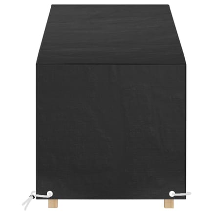vidaXL - Ligbedhoes - met - 12 - oogjes - 200x65x35/60 - cm - polyetheen