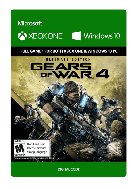 Gears of War 4: Ultimate Edition - Xbox One & Windows 10 Download