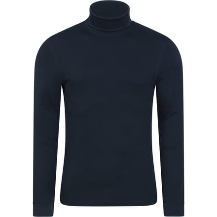 Mountain Warehouse Heren Meribel Katoenen Thermo Top (Marine)