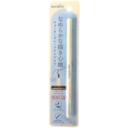 mealis - Eyebrow Pencil Round Tip Natural Brown 1 pc