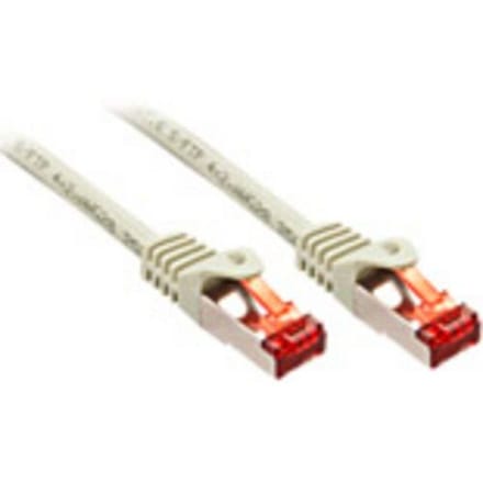 LINDY 47348 RJ45 Netwerkkabel, patchkabel CAT 6 S/FTP 10.00 m Grijs Afgeschermd 1 stuk(s)