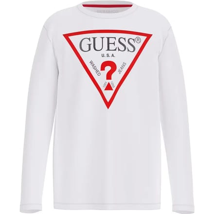 Kinder-T-shirt met lange mouwen Guess Core