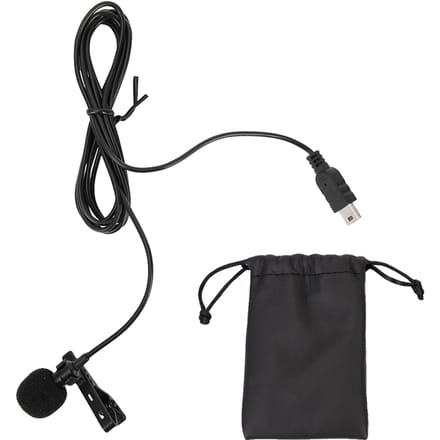 Mini USB Stereo Externe Microfoon Professionele Microfoon met Clip voor GoPro Hero 3 / 3+ / 4